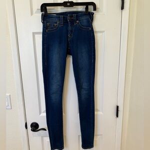 True Religion Indigo Skinny Jeans